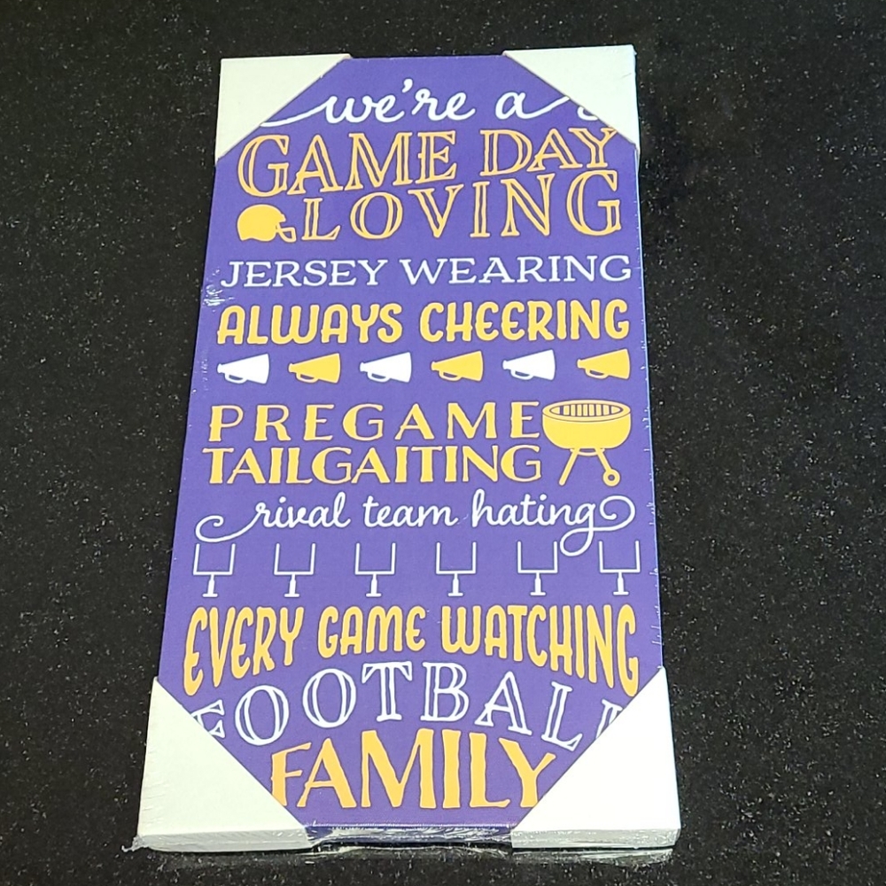 Football Family Canvas Art